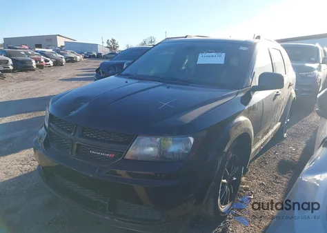 2018 Dodge Journey Se from USA, damaged, VIN 3C4PDCAB6JT527985
